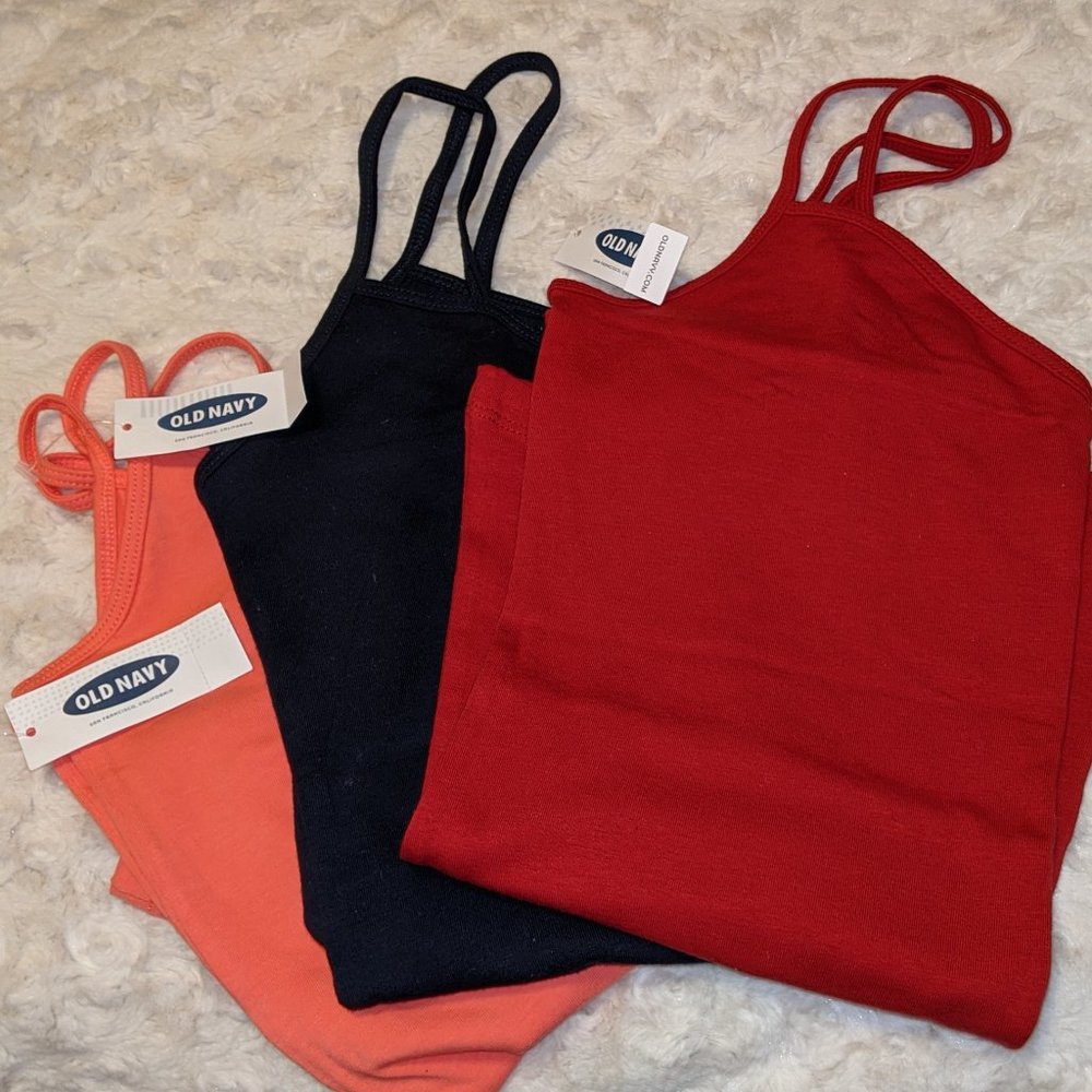 Women's NWT Old Navy Layering Tank Tops